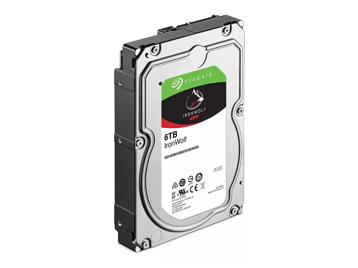 Seagate IronWolf Pro 6TB HDD, SATA 6GB/s, 5400 rpm, 3.5 inches - ST6000VN001
