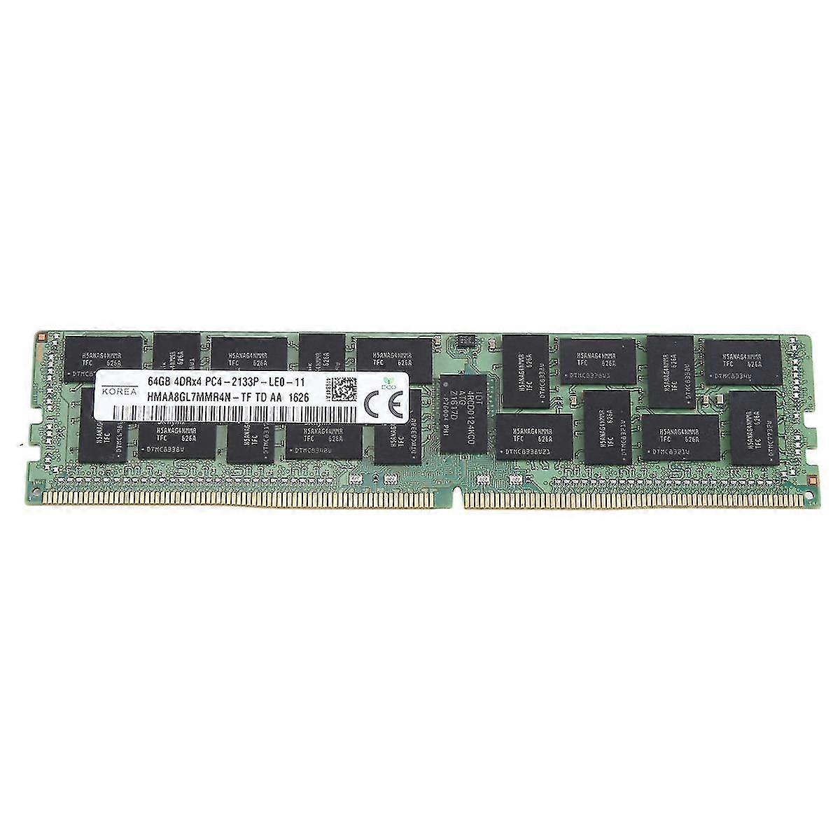 Hynix 64GB DDR4 PC4-2133P ECC Registered RDIMM Server Memory – 1x64GB 2133MHz 288-Pin DIMM