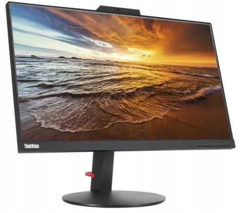 Lenovo ThinkVision T24v-10 23.8" Full HD IPS Monitor – 1080p HDMI DisplayPort USB Webcam