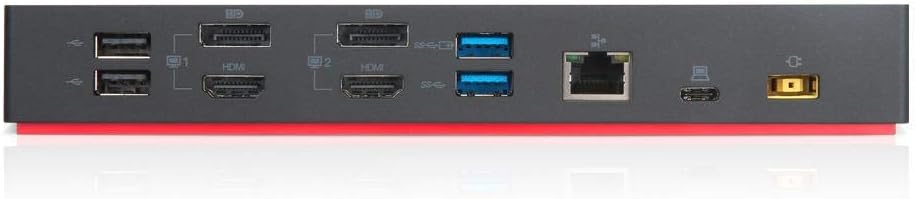 Lenovo 40AF0135UK ThinkPad Hybrid USB-C with USB-A Dock - Docking station - USB-C - GigE - 135 Watt