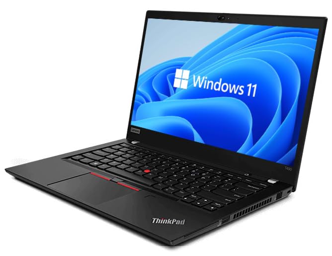 Refurbished Lenovo ThinkPad T490 - i5 8th Gen - 8GB 256GB SSD - Windows 11 Pro - 14" HD Display