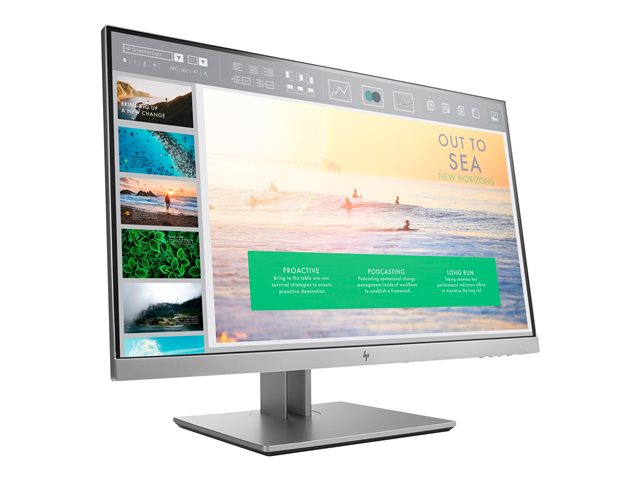 HP E232 23" TFT Monitor VGA, HDMI, DVI - Black - Full HD (1920 x 1080) resolution
