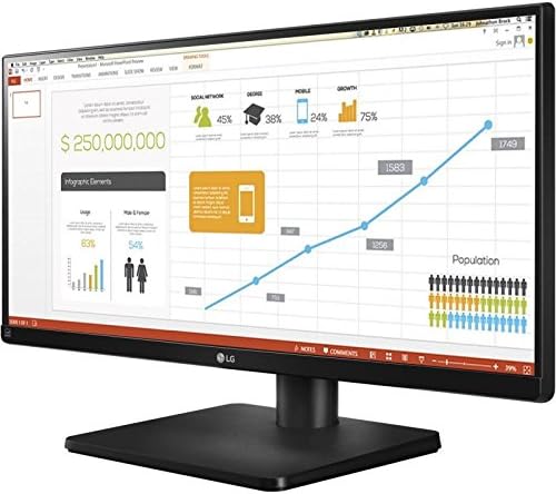 LG 29UB67-B 29" UltraWide IPS Monitor – 2560×1080 – DisplayPort HDMI – 21:9 Widescreen