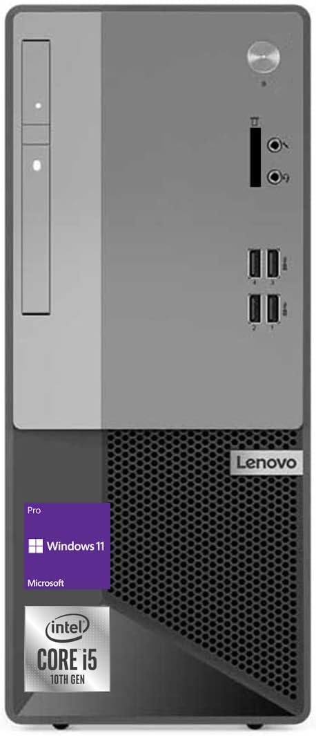 Lenovo V50T-13IOB Desktop Core i5 10th Gen 16GB RAM 512GB NVMe SSD Windows 11 Pro