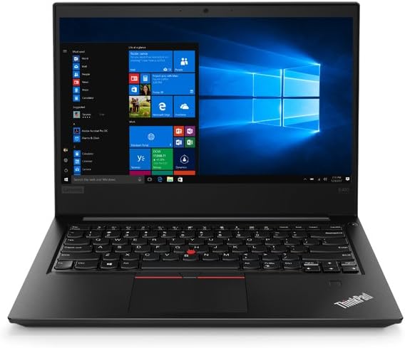 Lenovo ThinkPad E490 - i5 8th Gen - 8GB 256GB SSD - Windows 11 Pro - 14" FHD Display