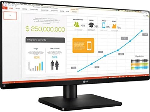 LG 29UB67-B 29" UltraWide IPS Monitor – 2560×1080 – DisplayPort HDMI – 21:9 Widescreen