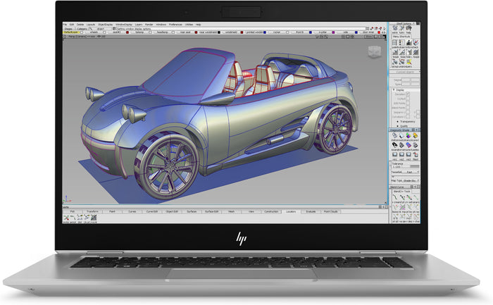 HP ZBOOK Studio G5 - i7 8750H - 16GB 512GB NVMe - Windows 11 Pro - 15.6" FHD Display - Quardo P1000 GPU