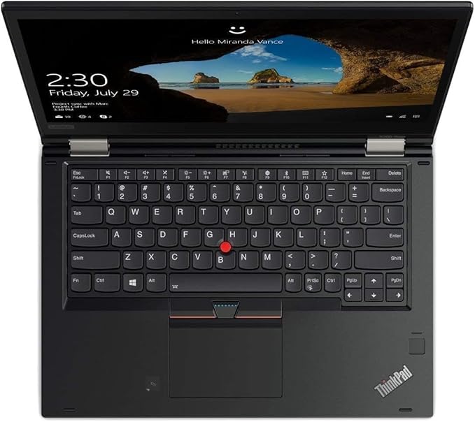 Lenovo ThinkPad X390 Yoga 2-in-1 Laptop, 13.3" FHD (1920x1080) Touchscreen, Intel Core i5-8365U, 16GB RAM, 256GB NVMe, Windows 11 Pro