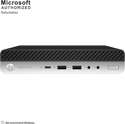 HP ProDesk 600 G3 - Core i5 6500T - 8GB 256GB SSD - Windows 10 Pro