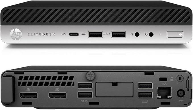 HP EliteDesk 800 G5 Micro – Refurbished  Intel Core i5 (9th Gen)  16GB RAM  256GB SSD  Windows 11 Pro