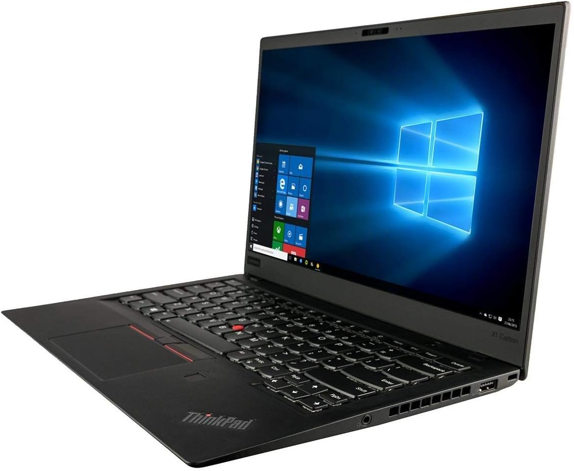 Lenovo ThinkPad X1 Carbon Gen 7 Laptop – Intel Core i7 8th Gen, 16GB RAM, 512GB SSD, 14" Full HD Display, Windows 11 Pro