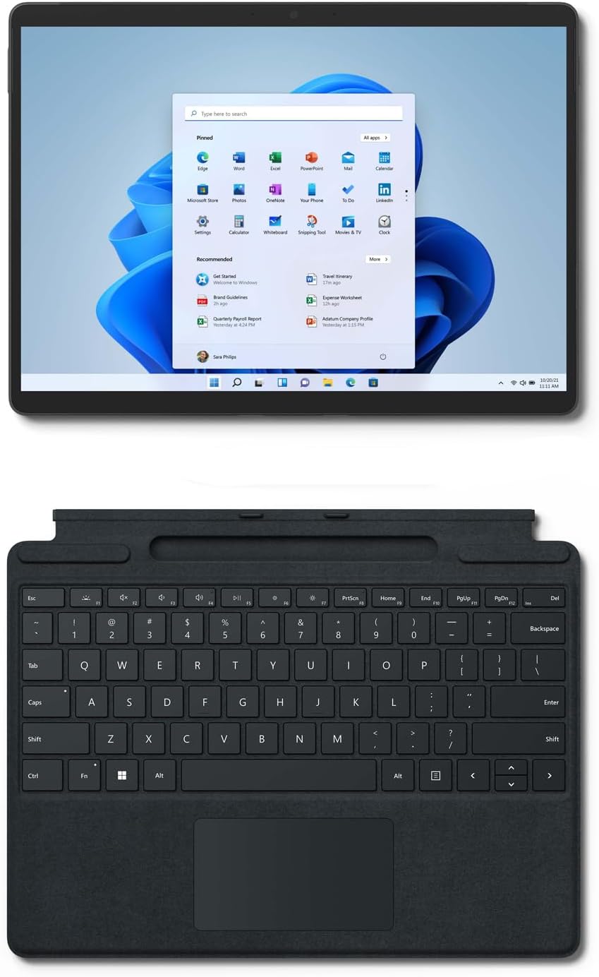 Microsoft Surface Pro 8 i5 11th Gen 16GB 256GB Windows 11 Pro 13" Display