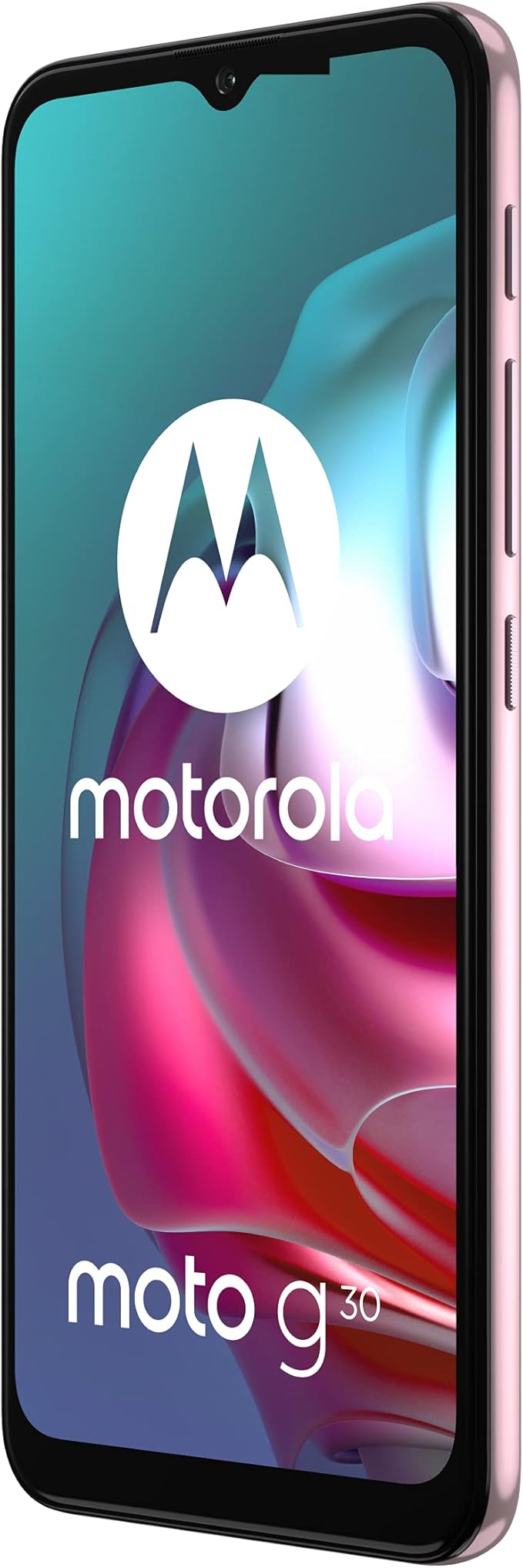 Motorola Moto G30 128GB Pastel Sky Unlocked Smartphone – 6.5" Display, Quad Camera, 6GB RAM, Android