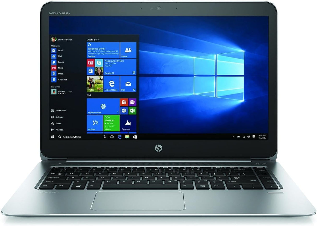 HP EliteBook Folio 1040 G3 i5 6th Gen 8GB 180GB SSD Windows 10 Pro 14" Display