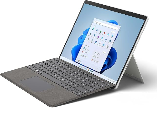 Microsoft Surface Pro 8 Tablet – Intel Core i7 11th Gen, 16GB RAM, 256GB NVMe SSD, Windows 11 Pro, 12.3" Touchscreen