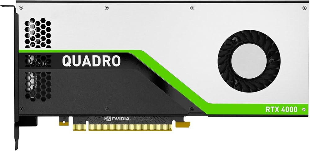 NVIDIA Quadro RTX 4000 8GB GDDR6 Graphics Card | 0N6V6F | PCIe Workstation GPU