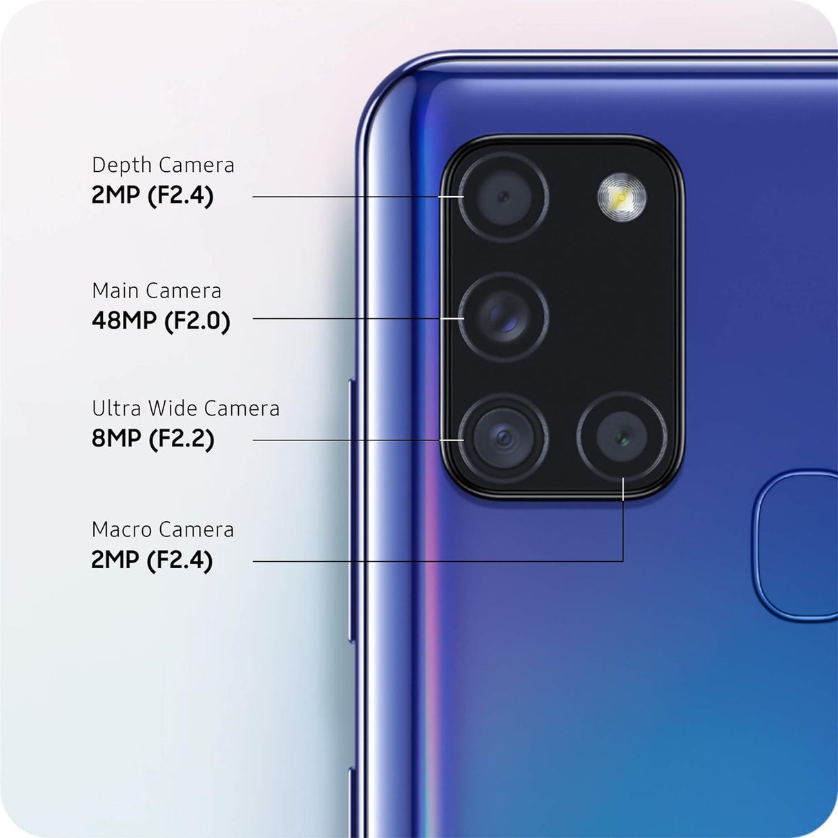 Samsung Galaxy A21s (Blue) – 32GB Dual SIM – Unlocked & Ready to Use!