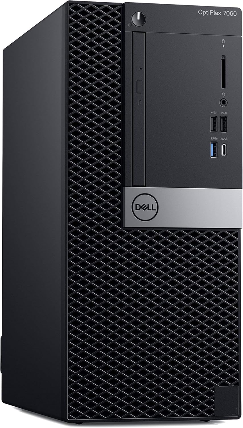 Dell OptiPlex 7060 Tower PC - Core i5-8500 3.0GHz - 16GB 256GB SSD - Windows 11 Pro