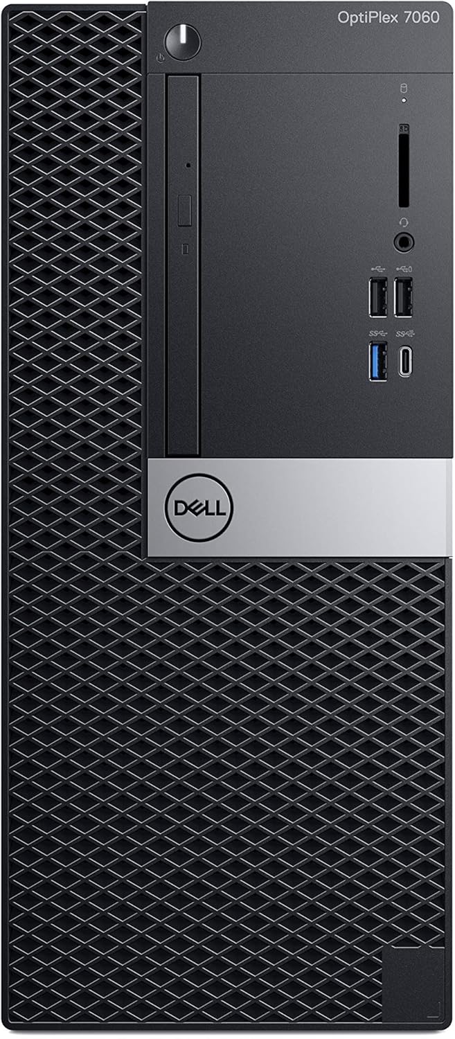 Dell OptiPlex 7060 Tower PC - Core i5-8500 3.0GHz - 16GB 256GB SSD - Windows 11 Pro
