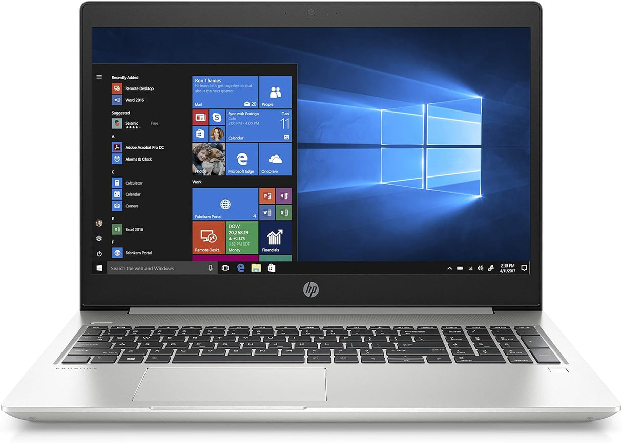 HP ProBook 450 G6 15.6" Laptop – Intel Core i3 8th Gen, 8GB RAM, 128GB SSD, Windows 11 Pro