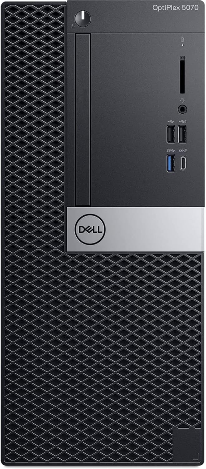Dell Optiplex 5070 MT Desktop - Core i5-9600 - 256GB SSD Hard Drive - 16GB RAM - Windows 11 Pro