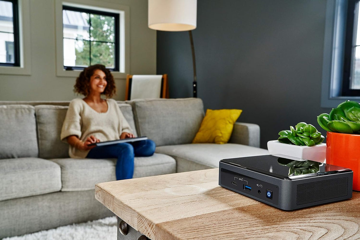 Intel NUC10i3FNKN NUC Performance i3-10110U 10th Gen 4.10 GHz 8GB 120GB SSD Windows 11 Pro