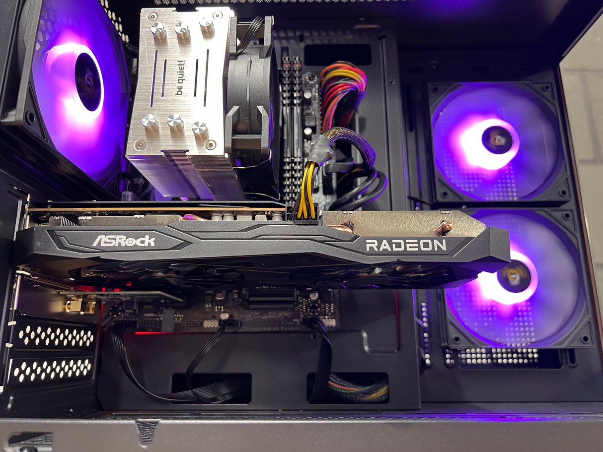 Antec CX600M Wood ARGB Gaming PC i5 9th Gen 16GB 512GB NVMe RX6600 8GB GPU