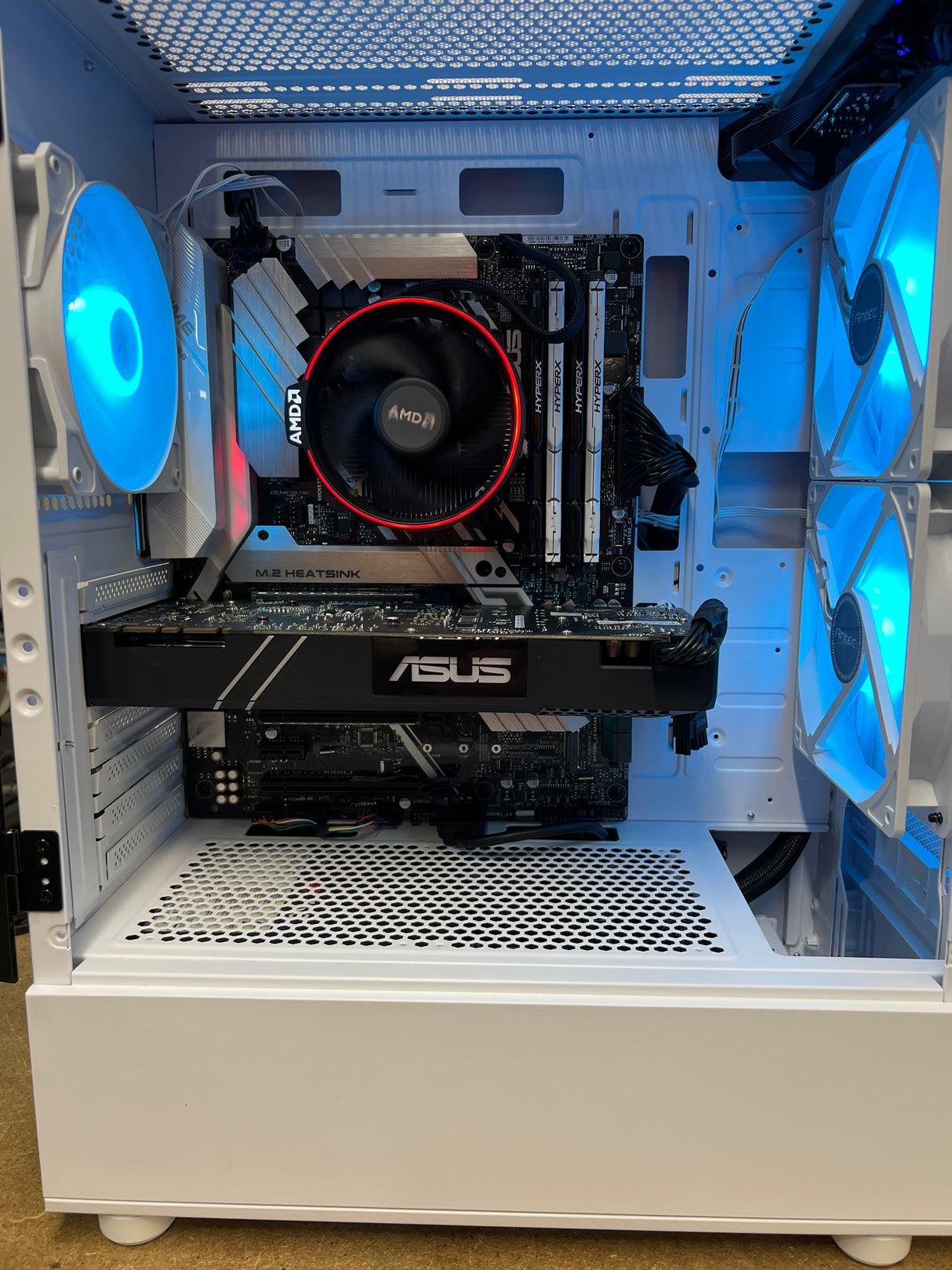 Antec Tower Gaming PC Ryzen 7 2700 32GB 512GB NVMe + 1TB SSD GTX 1070 8GB GPU