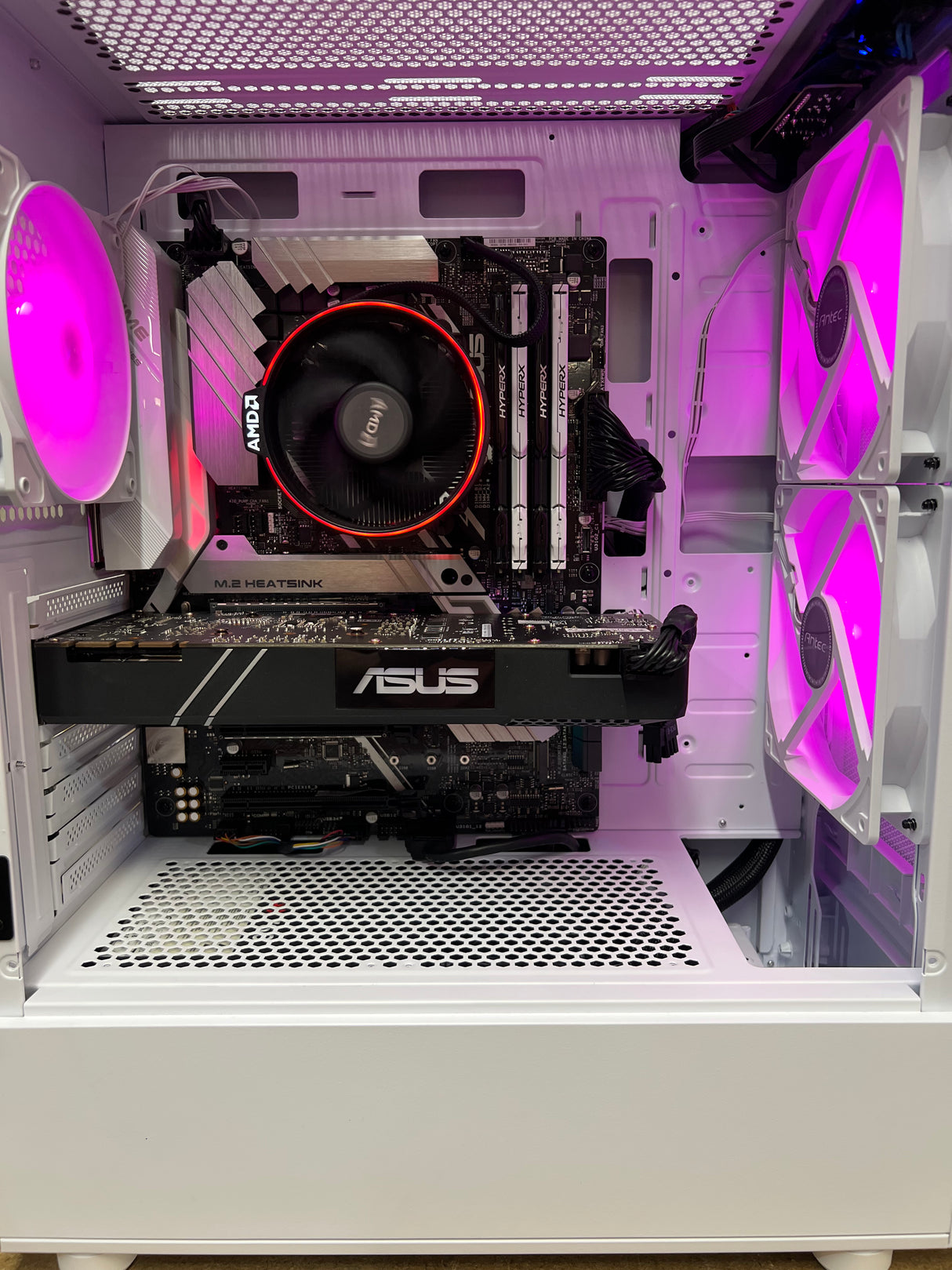 Antec Tower Gaming PC Ryzen 7 2700 32GB 512GB NVMe + 1TB SSD GTX 1070 8GB GPU