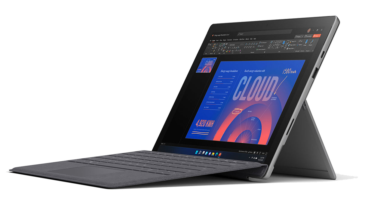 Microsoft Surface Pro 7 Intel Core i7 10th Gen Tablet - 16GB 256GB NVMe Windows 11 Pro (Black)