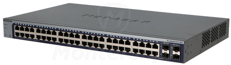 NETGEAR 48-Port Gigabit Ethernet Smart Switch (GS748T) - Managed, with 2 x 1G SFP and 2 x 1G Combo