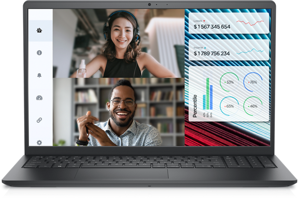 Dell Vostro 3520 15.6" FHD Laptop – Intel Core i7 12th Gen, 16GB RAM, 512GB SSD, Windows 11 Pro