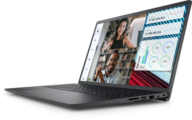Dell Vostro 3520 15.6" FHD Laptop – Intel Core i7 12th Gen, 16GB RAM, 512GB SSD, Windows 11 Pro