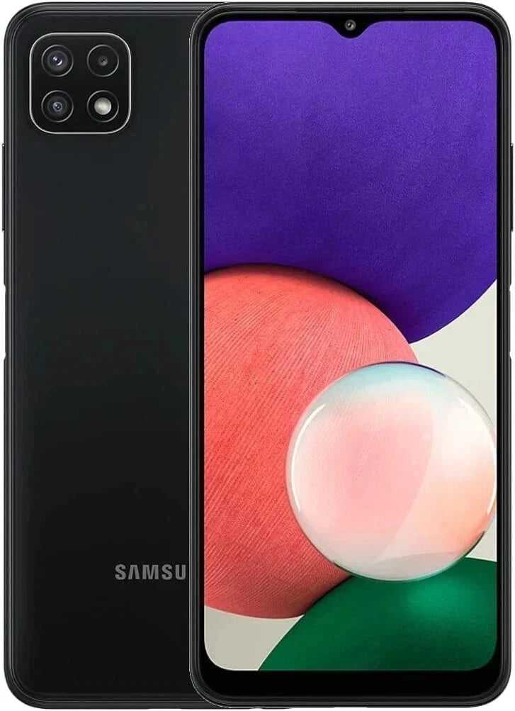 Samsung Galaxy A22 5G 64GB Black Dual SIM Unlocked – Fast 5G, 4GB RAM, Big 6.6" Screen