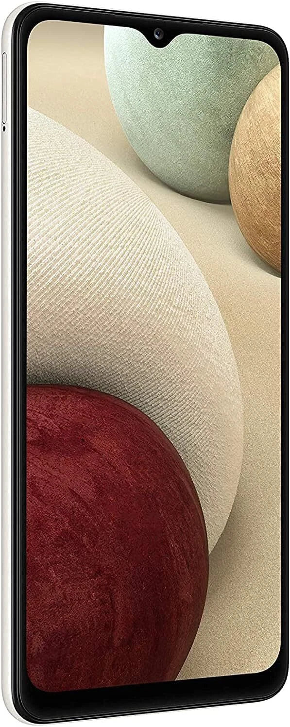 Samsung Galaxy A12  64GB  Dual SIM  Unlocked  White  Android Smartphone