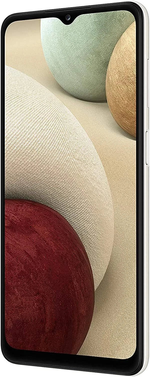 Samsung Galaxy A12  64GB  Dual SIM  Unlocked  White  Android Smartphone