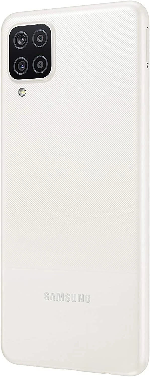 Samsung Galaxy A12  64GB  Dual SIM  Unlocked  White  Android Smartphone