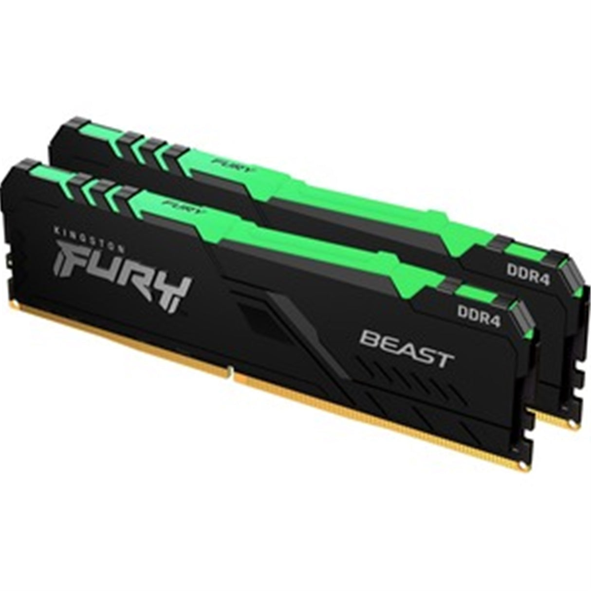 Kingston FURY Beast 32GB (2 x 16GB) , DDR4, 3200 MHz ,CL16, 288-pin, DIMM, RGB
