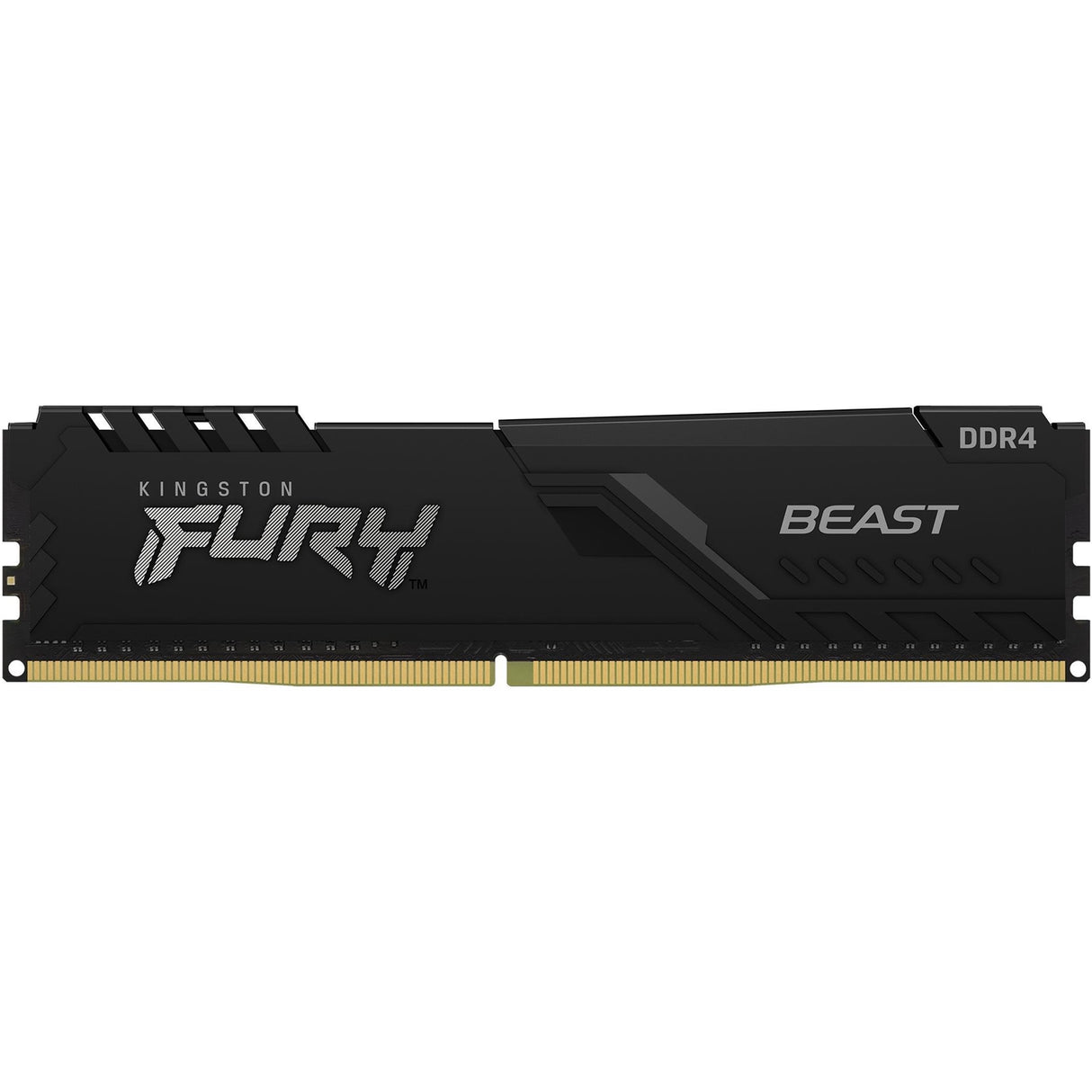 Kingston FURY Beast KF432C16BB/16 16GB (1x 16GB) DIMM System Memory, 3200MHz, DDR4, CL16, Black, Intel XMP