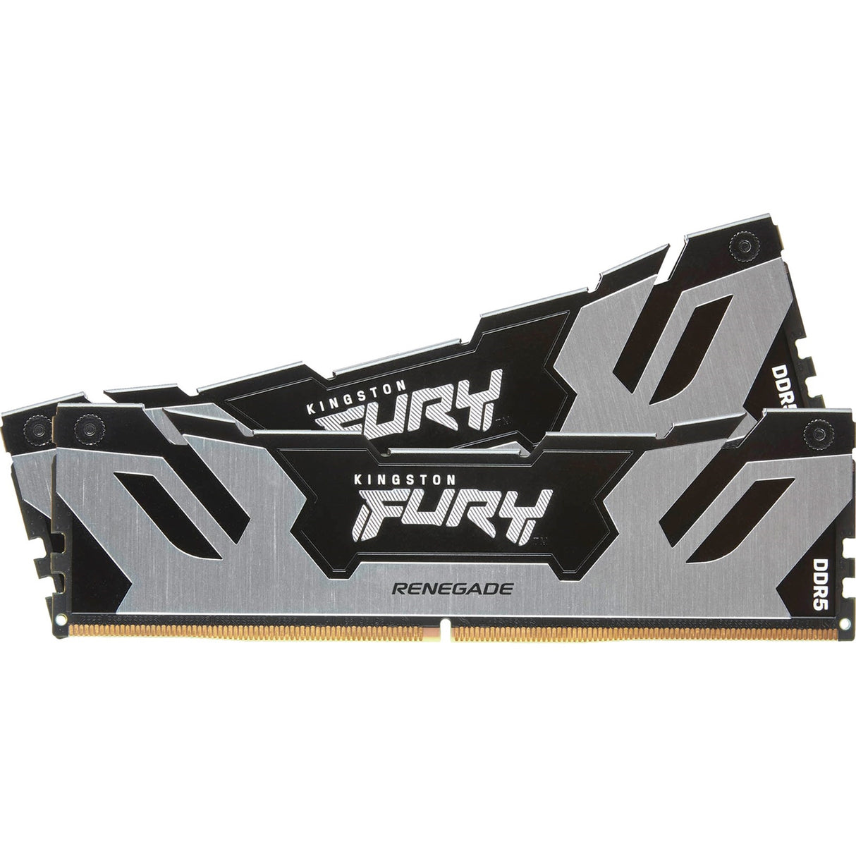 Kingston FURY Renegade KF560C32RSK2-96 96GB (2x 48GB) DIMM System Memory, 6000MHz, DDR5, CL32, Silver, Intel XMP
