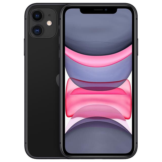 Apple iPhone 11 64GB Black Unlocked Smartphone – 6.1" Liquid Retina HD Display, Dual Camera, Face ID, iOS