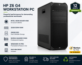HP Z6 G4 Workstation PC – Intel Xeon Silver 4108, 32GB RAM, 256GB SSD, NVIDIA Quadro P400 Graphics, Windows 10 Pro