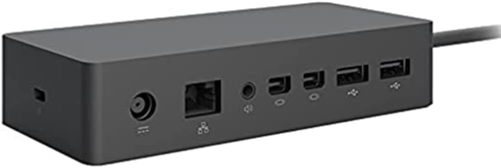 Microsoft Surface Dock Station (2x HD Video ports, Gigabit Ethernet port, 4 x USB 3.0 ports, Audio port)