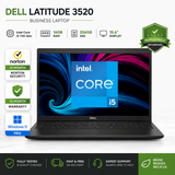 Refurbished Dell Latitude 3520 Laptop | Intel Core i5 11th Gen | 16GB RAM | 256GB SSD | 15.6" FHD | Windows 11 Pro