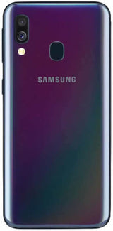 Samsung Galaxy A40 Mobile Phone; Sim Free Smartphone - Black 64GB