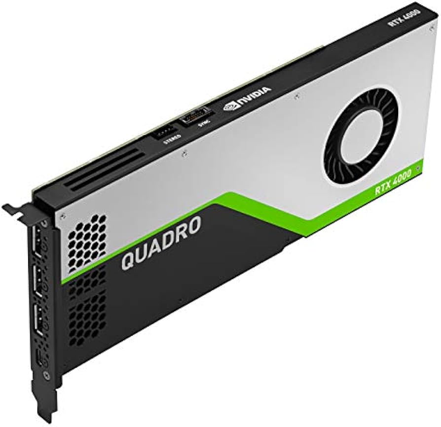 NVIDIA Quadro RTX 4000 8GB GDDR6 Graphics Card | 0N6V6F | PCIe Workstation GPU
