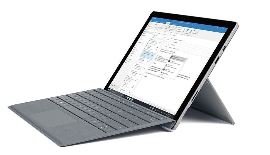 Microsoft Surface Pro 7 Intel Core i5 10th Gen Tablet - 8GB RAM 256GB MVMe SSD Drive Windows 11 Pro (Silver)