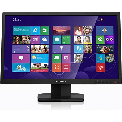 Lenovo ThinkVision LT2423 24-inch FHD HDMI & VGA LED Backlit LCD Monitor - Black