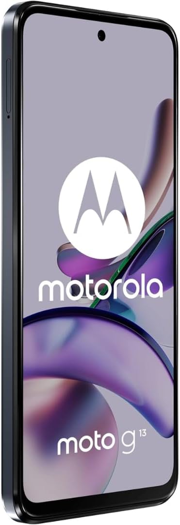 Motorola Moto G13 128GB Black Unlocked Smartphone 6.5" HD+ 90Hz Display Triple Camera Android Mobile
