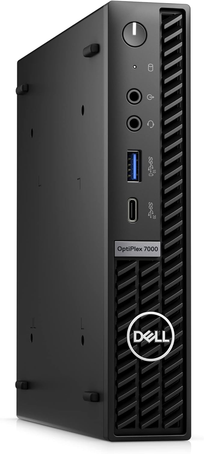 Dell OptiPlex 7000 Micro PC – i7 12th Gen, 16GB RAM, 256GB NVMe SSD, Windows 11 Pro – Compact Business Desktop